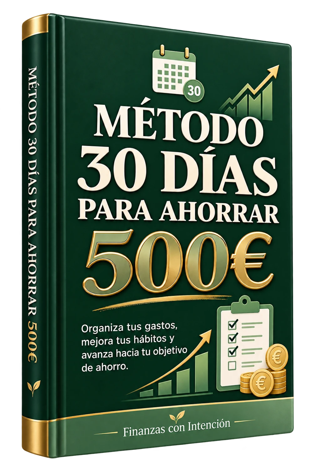 Portada del ebook Método 500€ — 30 Días para Ahorrar